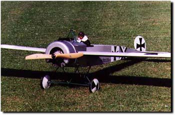 Radio Controlled Model Airplane, Proctor Eindecker by Fred Coleman